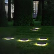 Vlend Minimalism Aluminum Lawn & Garden LED Lamp, Round/Square